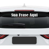 Adesivo Personalizado Frase Nome Fonte Bernard Mt Carro Som