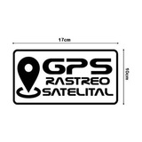 2 Stickers Gps Rastreo Satelital 