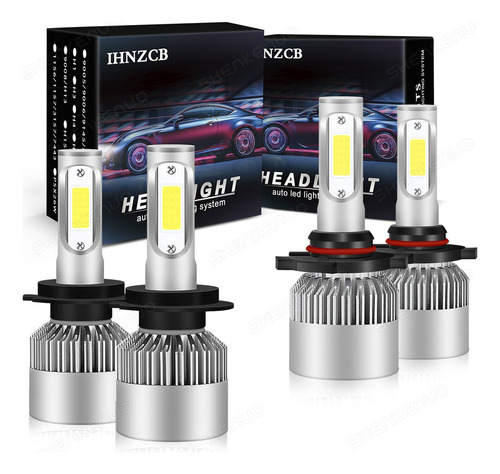 8000lm 9005 H7 Kit De Focos Led For Mazda Luz Alta Y Baja