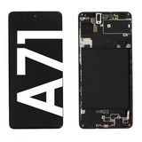 Tela Display Frontal Infinito Para A71 A715 Incell C Aro 