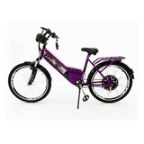 Bicicleta Elétrica - Duos Confort - 800w 48v 15ah - Roxa - 