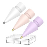 3 Puntas De Metal 3 Colores Para Apple Pencil 1ra 2da Gen