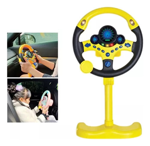 Volante De Coche De Juguete Musical Para Niños Con Sonido In