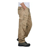 Fk Pantalones Cargo Tácticos Para Hombre Con Varios