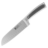 Cuchillo De Cocina Santoku Bergner Acero Inoxidable 17,5cm