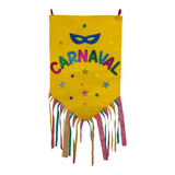 Decoração De Festa Carnaval Estandarte Colorido Promoção 