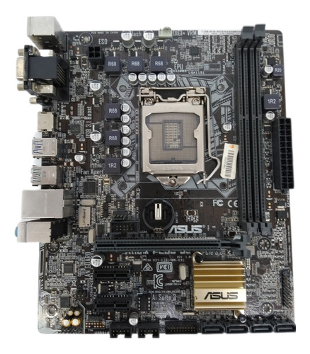 Placa Mãe Atx Ddr3 Lga 1151 Asus H110m-plus D3 - Defeito