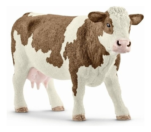 Miniatura Realista Schleich Farm World 13801 - Vaca Simental