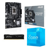 Kit Intel 12ª Geração I3 12100f + H610m-e D4 + 8gb 2666mhz