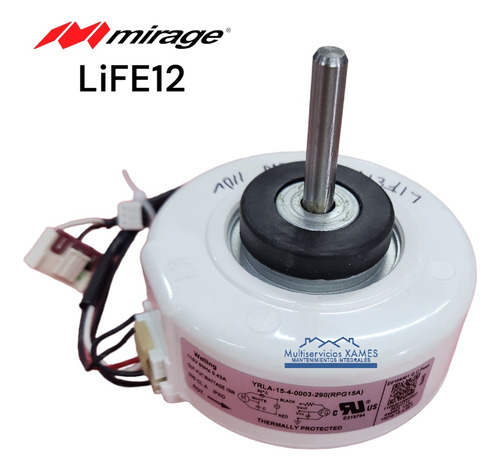 Motor Evaporador Mirage Life12 . 1 Tonelada 110v