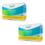 Kit 2 Caixas Colágeno Hidrolisado Biolab 30 Saches