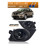 For 2012-2014 Nissan Versa 4dr Sedan Clear Fog Lights Fu Aag