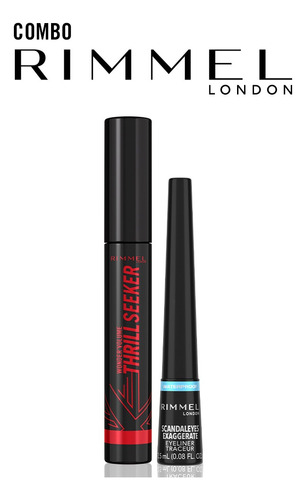 Set Rimmel: Thrill Seeker Extra Black + Delineador De Ojos S