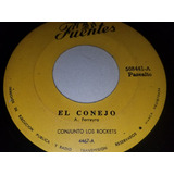 Lp Single Conjunto Los Rockets El Conejo Rock A Go Go