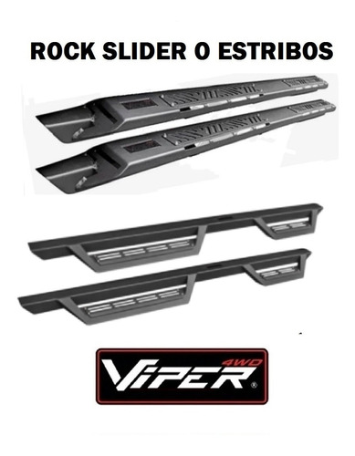 Rock Slider O Estribos Viper Dodge Ram 2006/2020 (todas) Foto 8