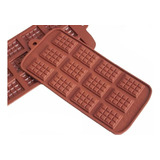 Molde Silicon Barra De Chocolate - Reposteria