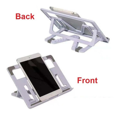 Soporte Base Para  Notebook Tablet Pvc Inclinación Regulable