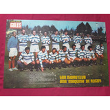 Póster Revista Goles - San Isidro Club - Rugby