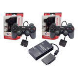 Kit Multitap Para Ps2 Play2 Playstation 2 Com 2 Controles