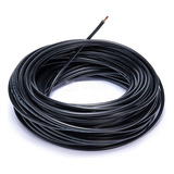 Cable Flexible Automotriz Calibre 12 Negro Rollo 30 Metros