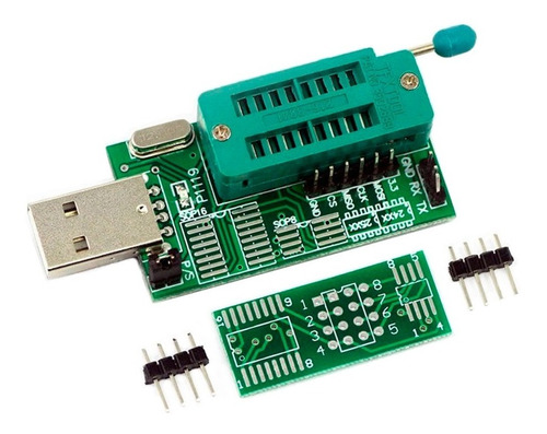 Programador Usb Memorias Eeprom 24/25 Biosspi Flash Garantia