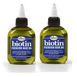 2 Biotina Aceite Tratamiento Cabello Sano Largo Evita Caida