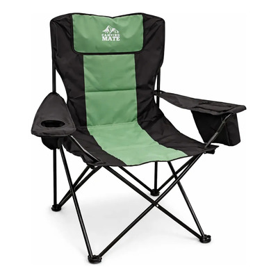 Sillas Plegables Para Camping Playa O Pesca Xl De Lona Impermeable Con Reposabrazos Hielera Portavasos Y Funda - Sillas Premium Reforzada Para Exteriores | MercadoLibre