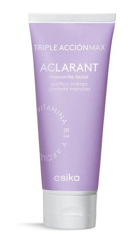 Mascarilla Facial Aclaradora 3 En 1 Triple Acción - Ésika