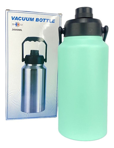 Termo Grande De 3000ml Acero Inoxidable Grado Alimenticio