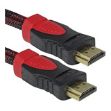 Cable Hdmi 1.8m Con Malla De Protección Y Doble Filtro 