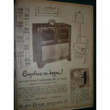 Publicidad Vintage Clipping Mueble Tocadiscos Rca Victor