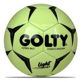 Balón Fútbol Golty Street Light Csdo A Maquina No.5-verde
