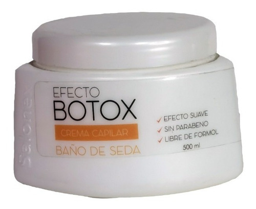 6 Crema Capilar Botox 500ml Salonex