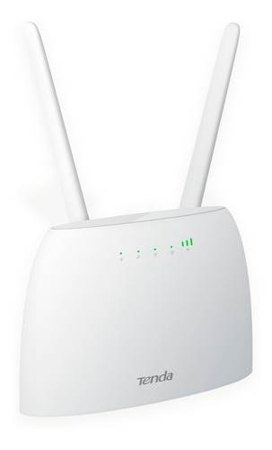 Router Wi-fi 4g Tenda 2.4 Volte 4g06 Tarjeta Sim 2 Antenas Color Blanco