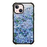 Funda Para iPhone 13 Mini Nantucket Azul Hydrangeas Plast-02