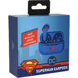 Earpods Tws Dc Superman Otl Inalámbricos  Azul