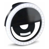 Selfie Anillo Aro Luz Led Celular 3 Modos Iluminación Usb