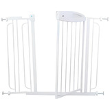 Puerta O Reja  De Seguridad Kidscool Ancho 75 A 80 Cm Blanco