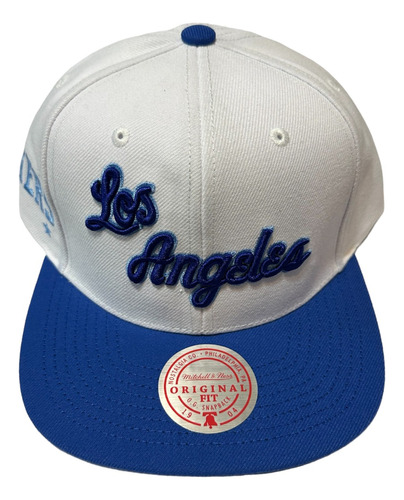 Gorra Mitchell And Ness Nba Side Core Snapback Hwc Lakers