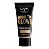 Base De Maquillaje En Líquida Nyx Professional Makeup Born To Glow Nude Base De Maquillaje Natural Born To Glow - 30ml - 30ml