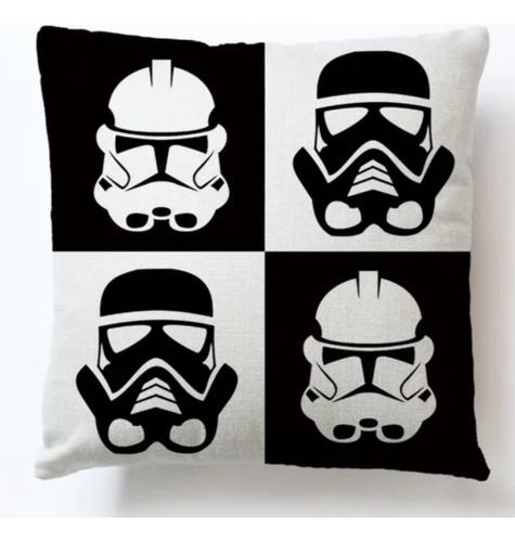 Set De 2 Fundas De Cojin O Almohada De Storm Troopers