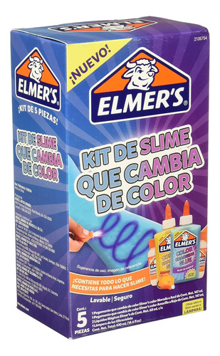 Elmer´s Color Changing Slime Kit. Slime Que Cambia De Color