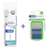 Kit Ortodoncia Cepillo + Hilo + Interdental Oral-b