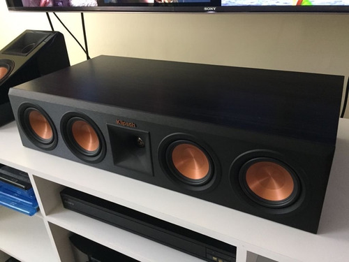 Bocina Central Klipsch Rp-440c Color Negro Semi-nueva