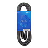 Cable Kwc Neon 120 Canon Hembra - Canon Macho 6 Metros