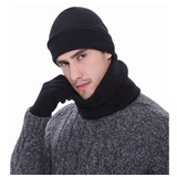 Gorro Bufanda Cuello Unisex Invierno Guantes Termicos