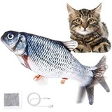 Juguete Para Gatos De Peces Flotantes, Juguete Interactiv