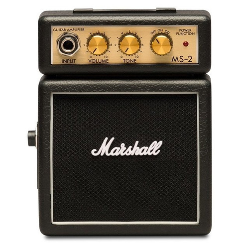 Amplificador Marshall Micro Amp Ms-2 1w Transistor Negro