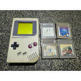 Game Boy Clásico Con 4 Juegos