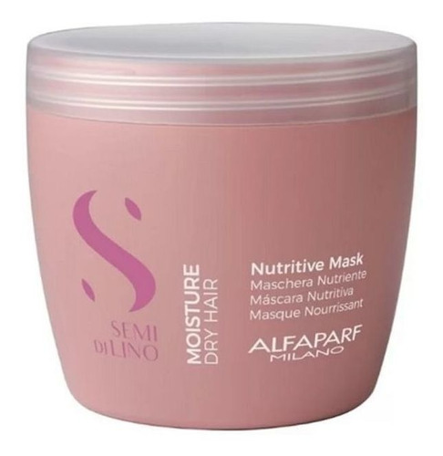 Máscara Alfaparf Semi Di Lino Moisture 500ml